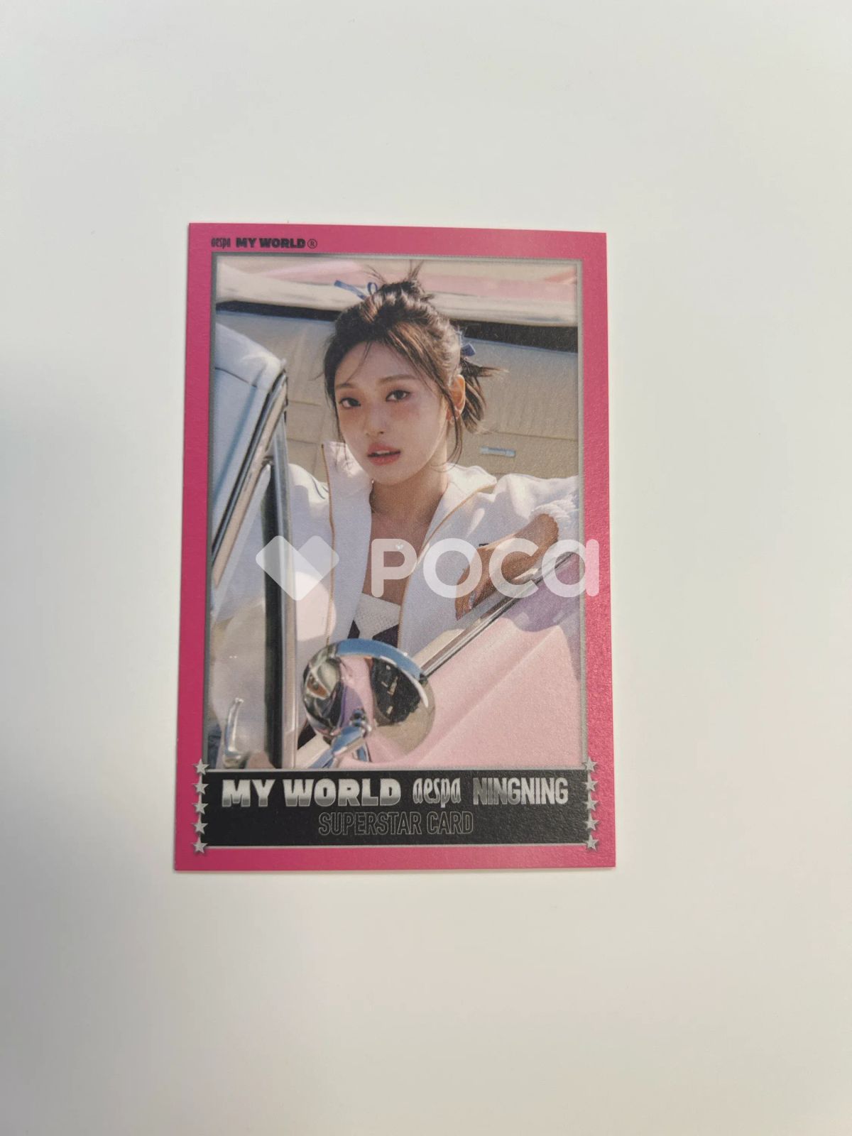 aespa ニンニン MY WORLD Zine Ver. トレーディングカードセット