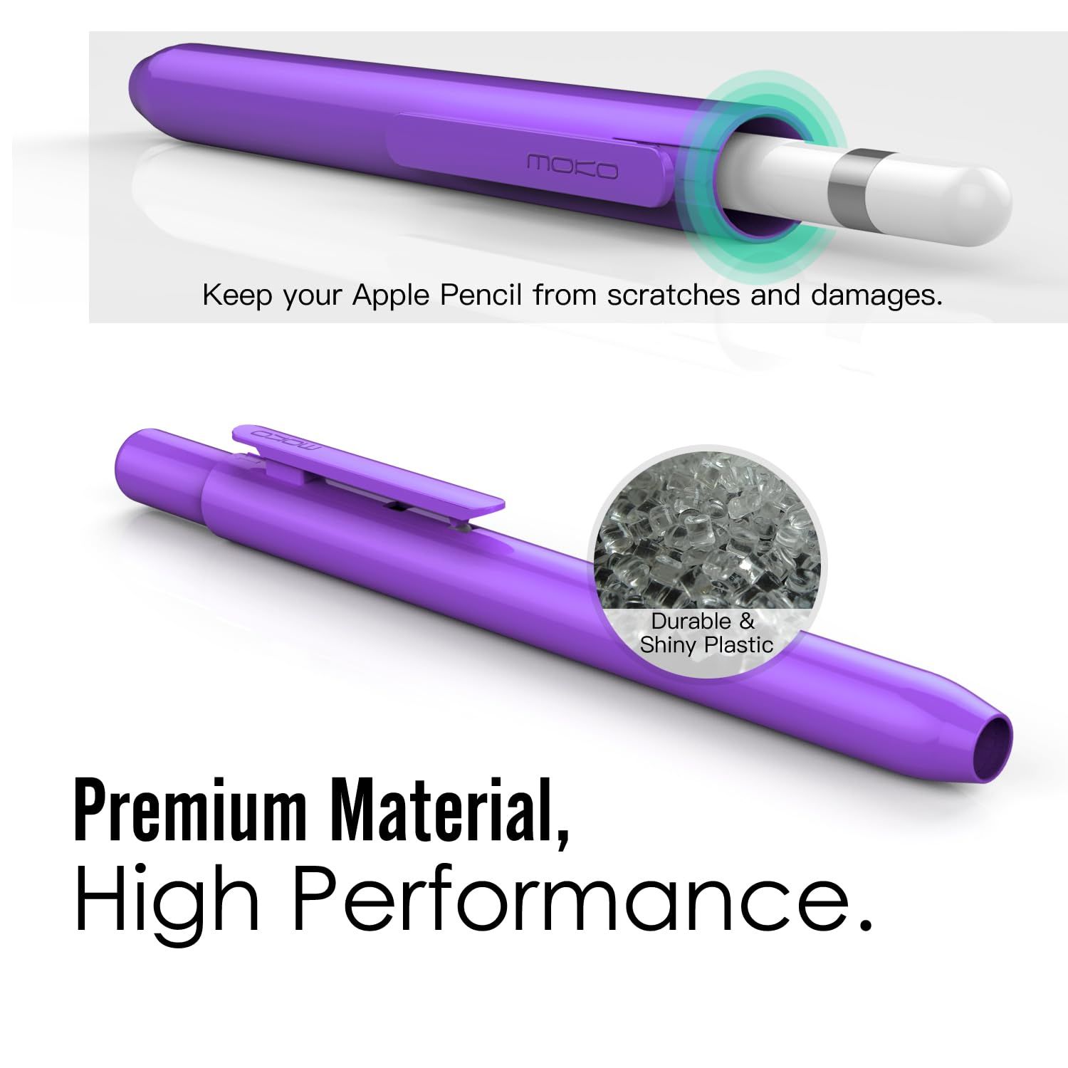 MoKoホルダーケース、Apple Pencil第1世代用、格納式Apple Pencil第1
