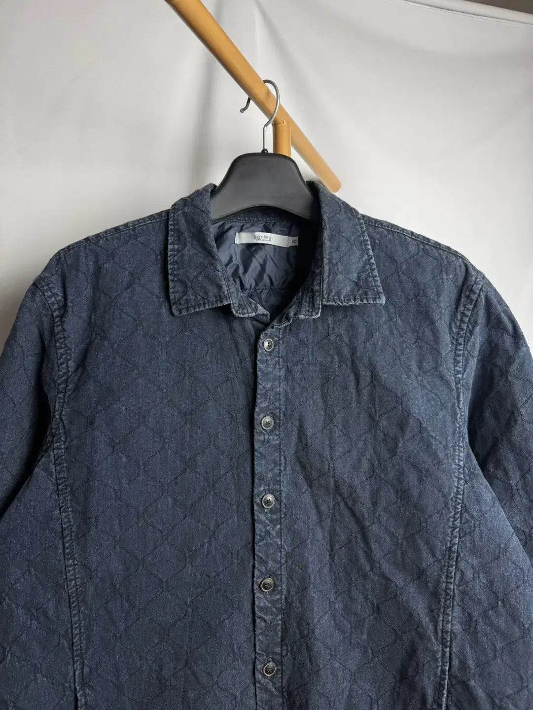 105 シリーズ キルティング裏地 キルティング パデッド シャツジャケット