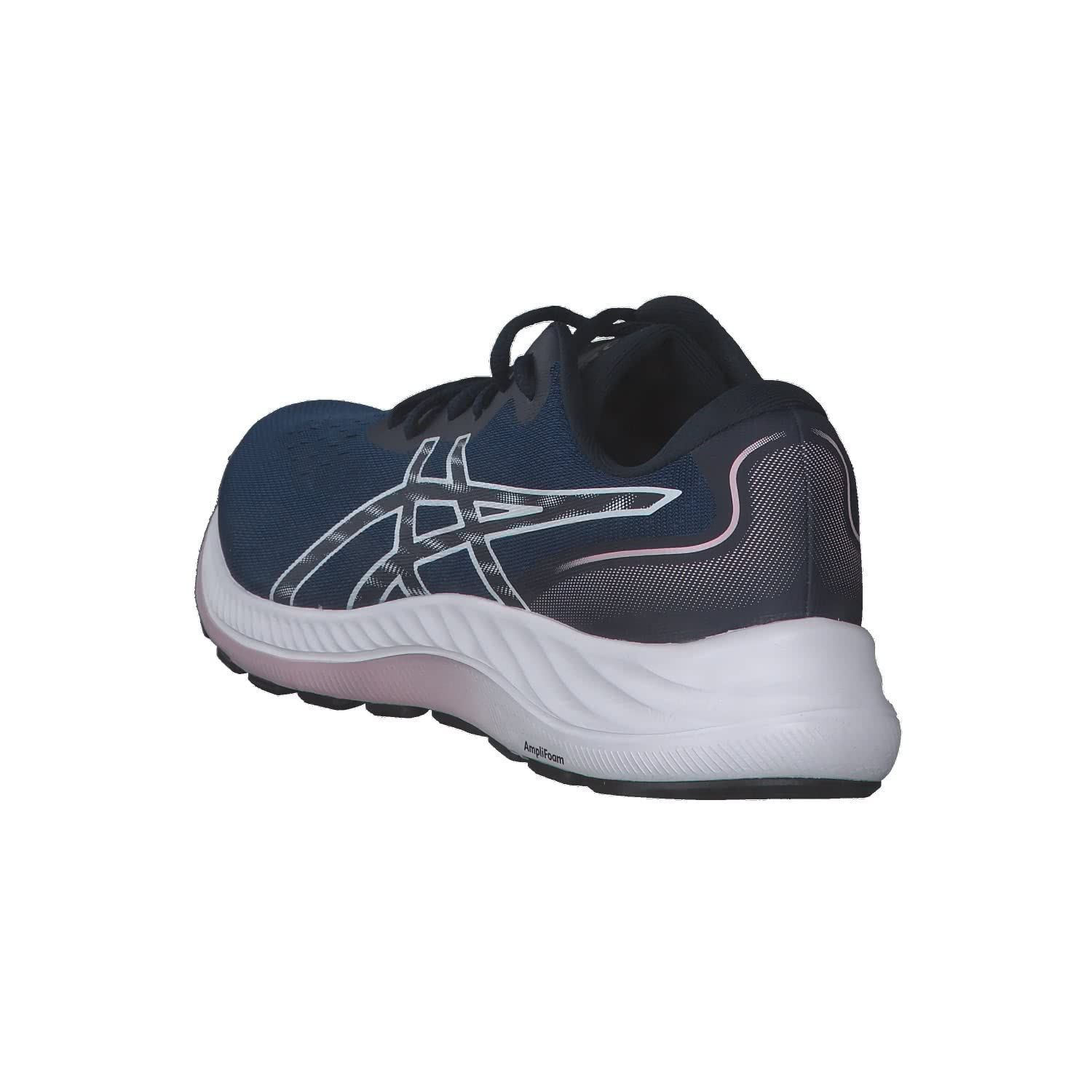  アシックス ランニングシューズ GEL EXCITE 9 レディース 400 マコブルー ホワイト 25 0 cm E トレイルランニングシューズ アウトドアシューズ