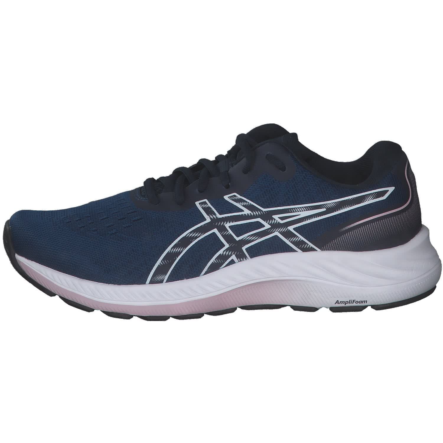 アシックス ランニングシューズ GEL-EXCITE 9 レディース 400 マコブルー ホワイト 25.0 cm E