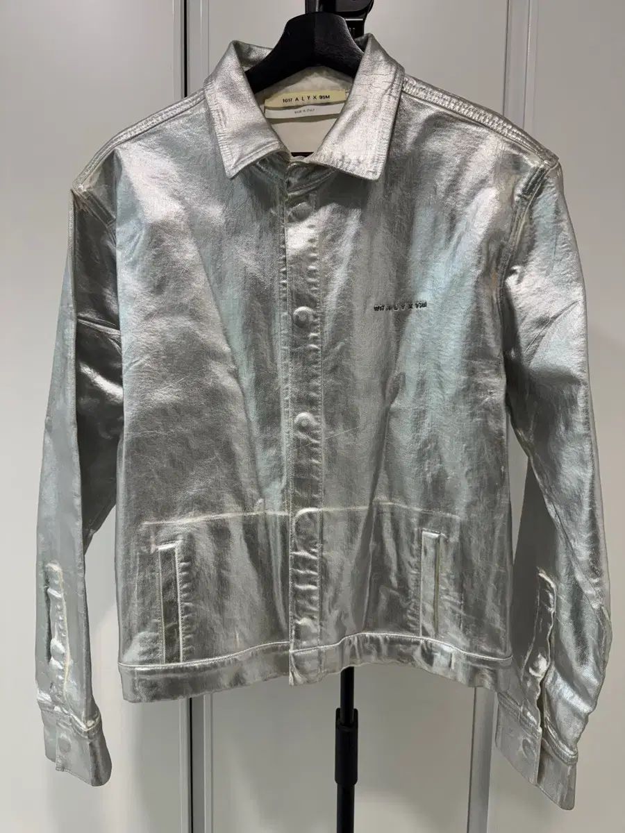 1017 ALYX 9 SM アリクス シルバー コーティング ジャケット