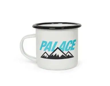 PALACE エナメル マグ 白 24 FW