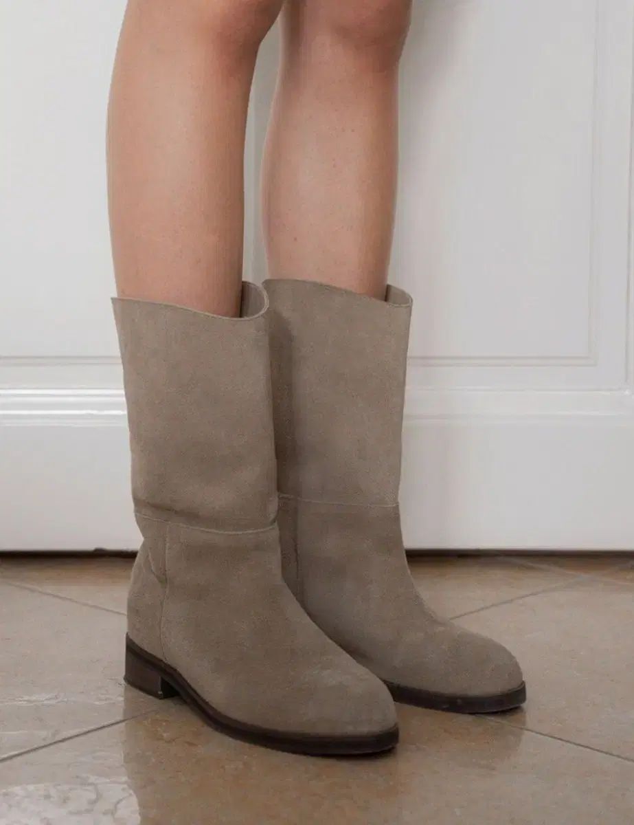 245 WITHOUTSUMMER KEEN キーン ハーフ ブーツ スウェード ベージュ