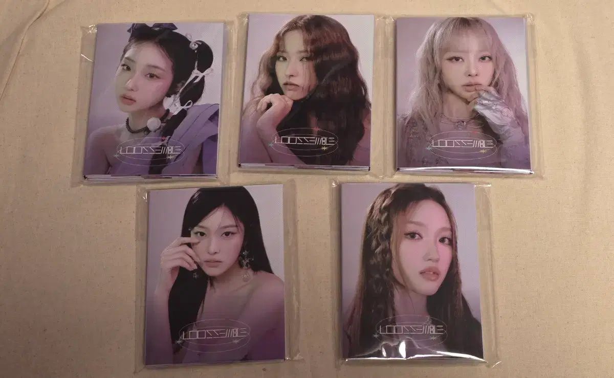 5種フルセット Loossemble MINI 3集 ミニ TTYL 今月の少女 LOONA