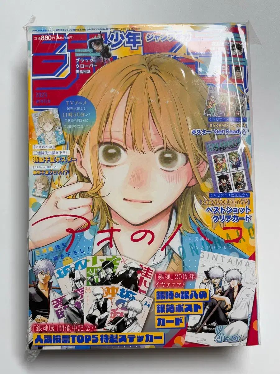 未開封) 2025 ジャンプ ギガ ウィンター 銀魂 サカモトデイズ プーさん