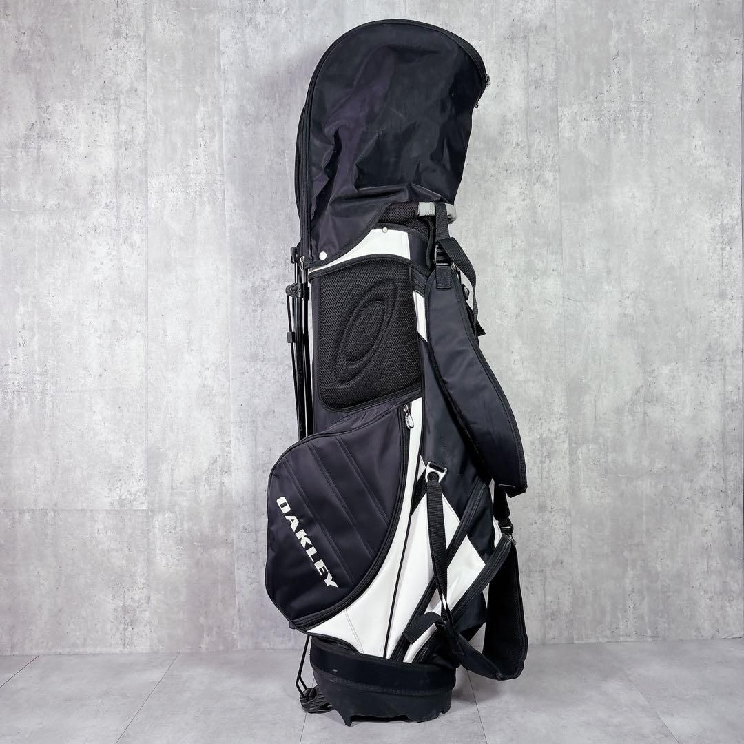 OAKLEY キャディバッグ ブラック/ホワイト オークリー キャディバッグ メンズ レディース 軽量 軽い カート