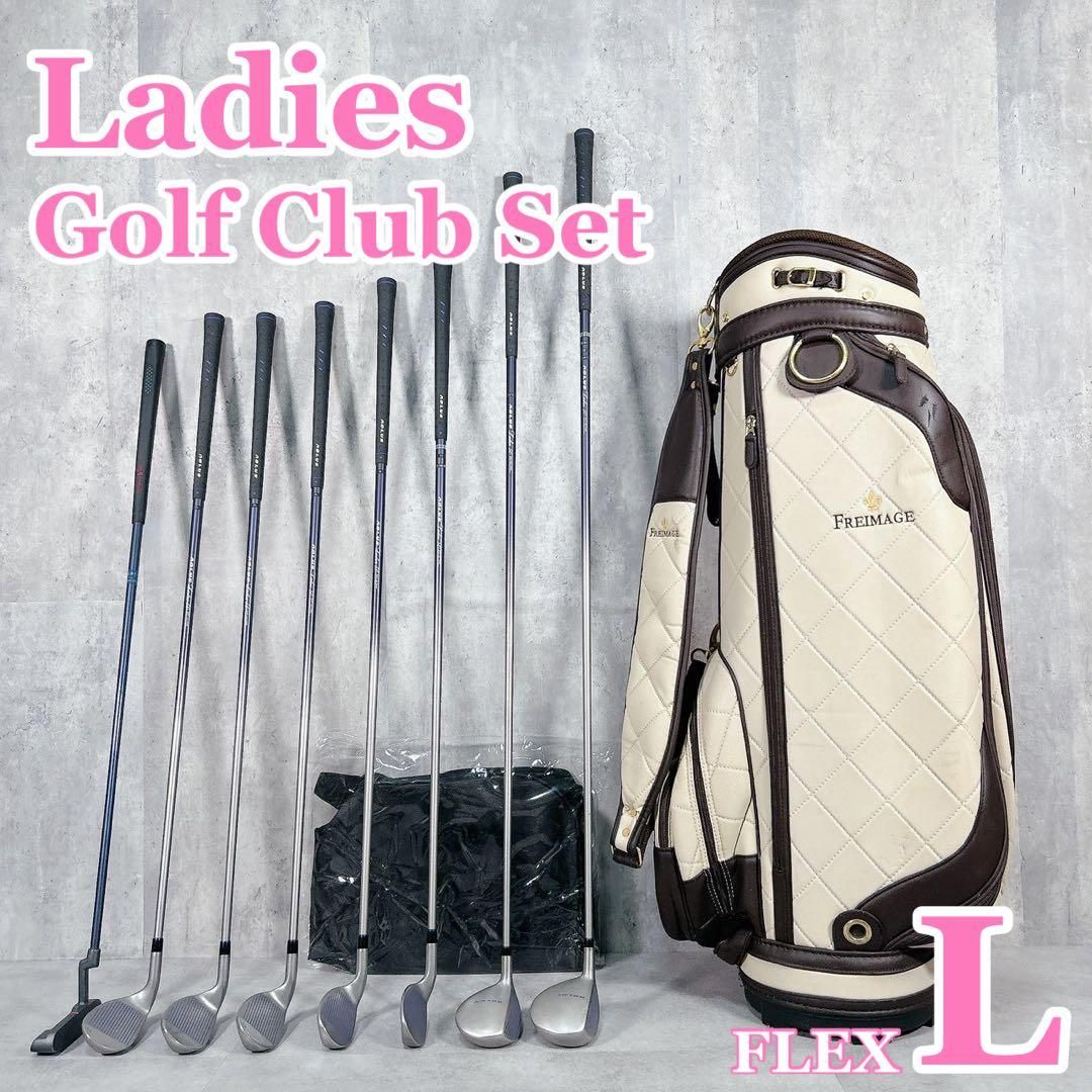 V 499 AOLUS レディース ゴルフ クラブセット 9点 ビギナー