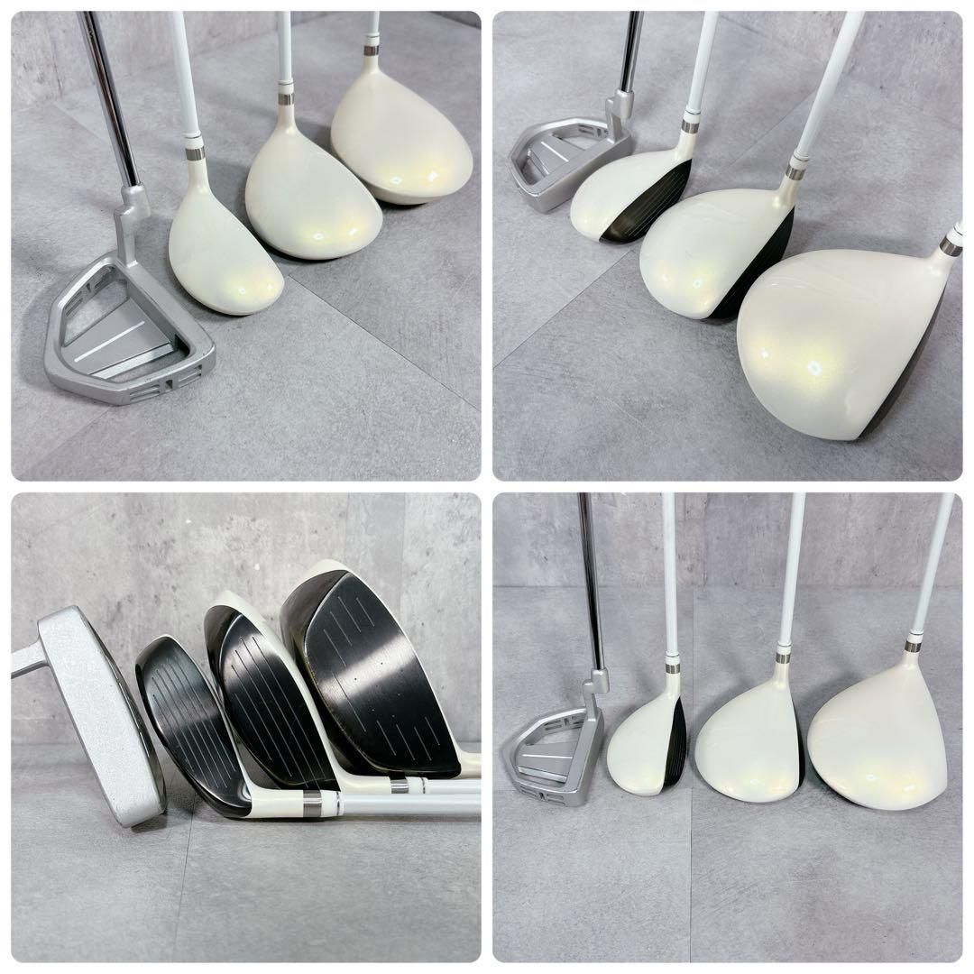 V503 XXIO 他 レディース ゴルフ クラブ セット 9点 高級感 白 V503 XXIO 他 レディース ゴルフ クラブ セット 9点 高級感 白の通販