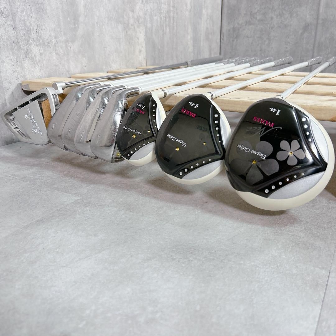 V503 XXIO 他 レディース ゴルフ クラブ セット 9点 高級感 白 - メルカリ