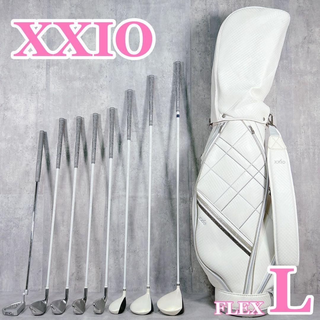 V 503 XXIO 他 レディース ゴルフ クラブ セット 9点 感 白