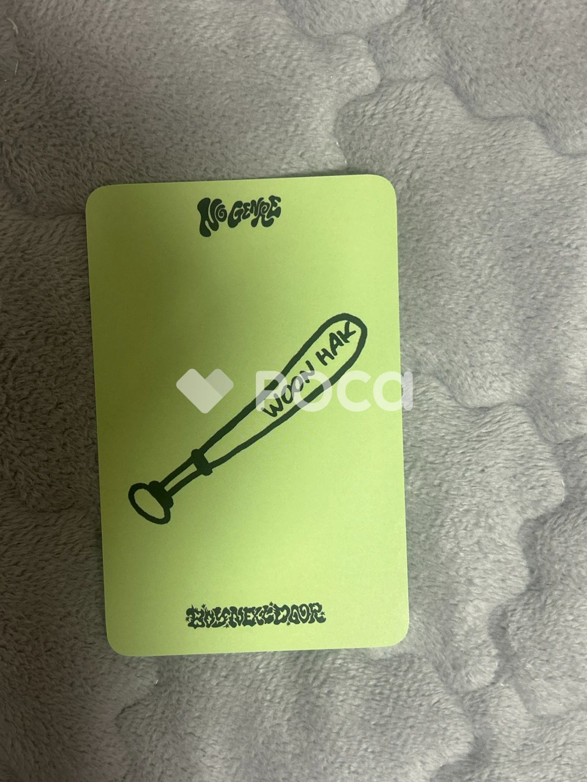 BOYNEXTDOOR 運学 No Genre 公開放送 サノク トレカ - メルカリ