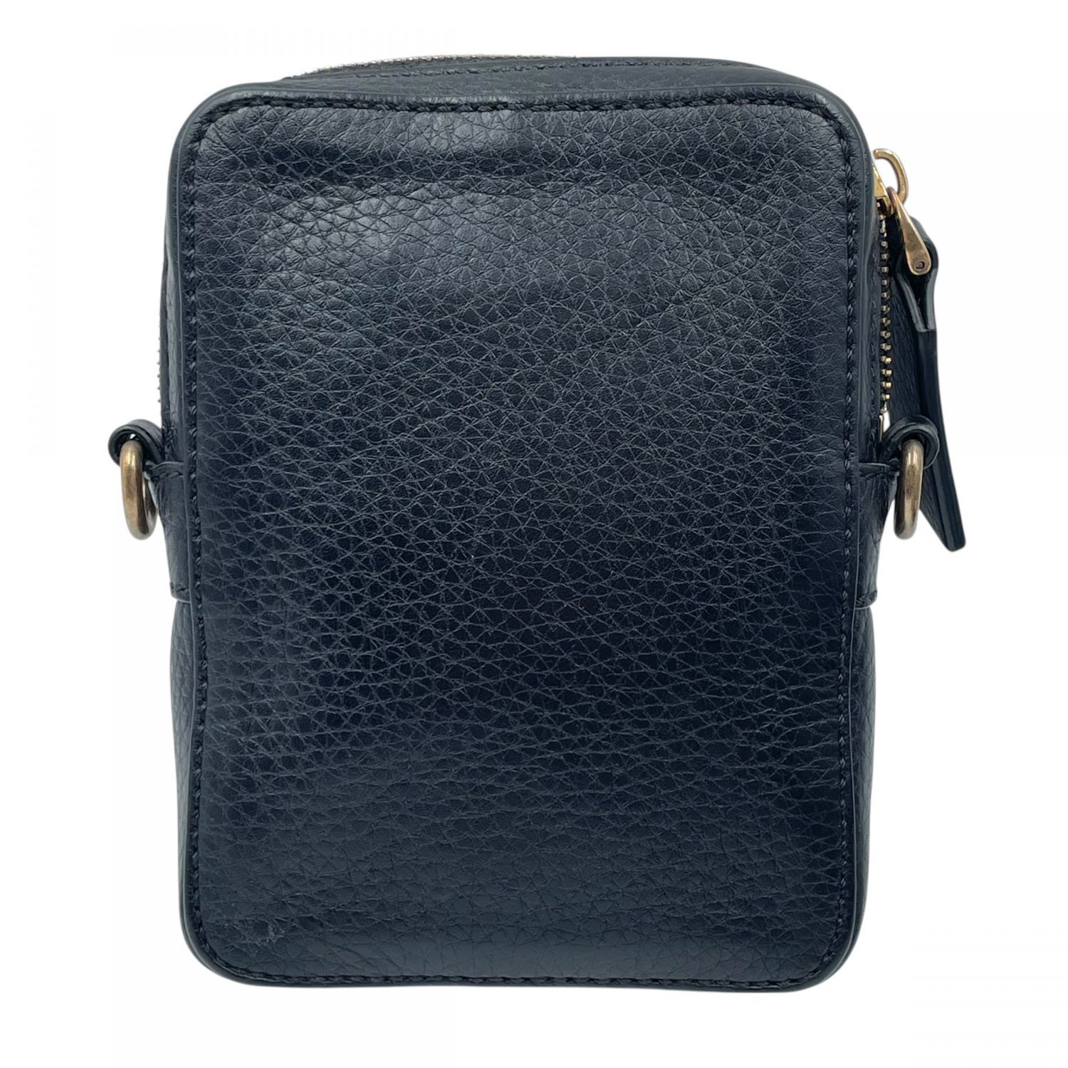 ヴァレンティノ ショルダーバッグ アイデンティティ レザー スモール クロスボディバッグ 黒 シグネチャーロゴ メンズ MK