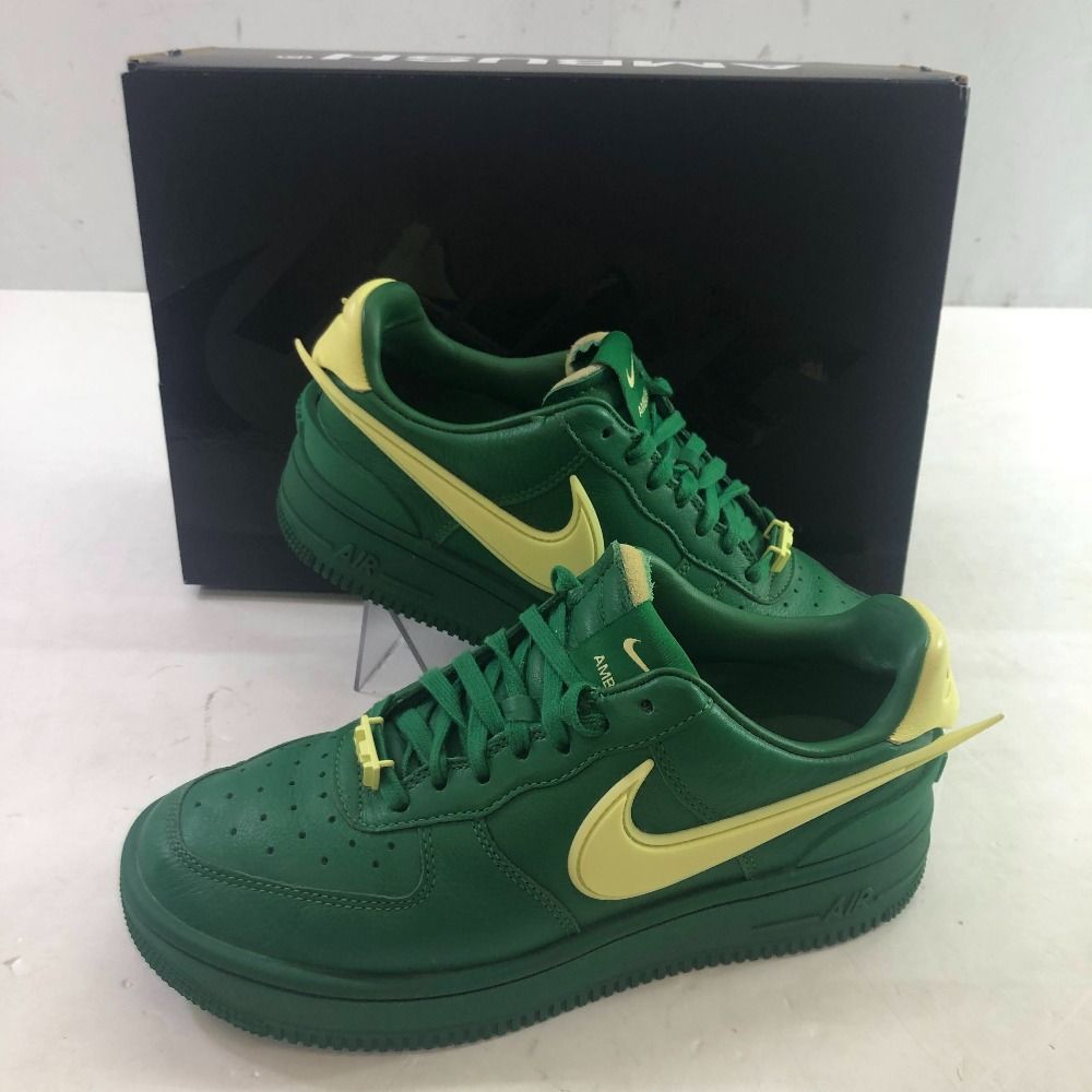 04 w 5505∞ AMBUSH × NIKE AIR FORCE 1 LOW SP アンブッシュ ナイキ エアフォース ロー DV 3464-300 パイン グリーン シトロン 24.5 cm スニーカー