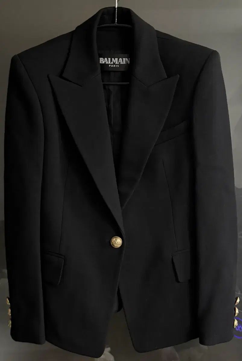 BALMAIN バルマン Single GOLD ボタン Classic ジャケット