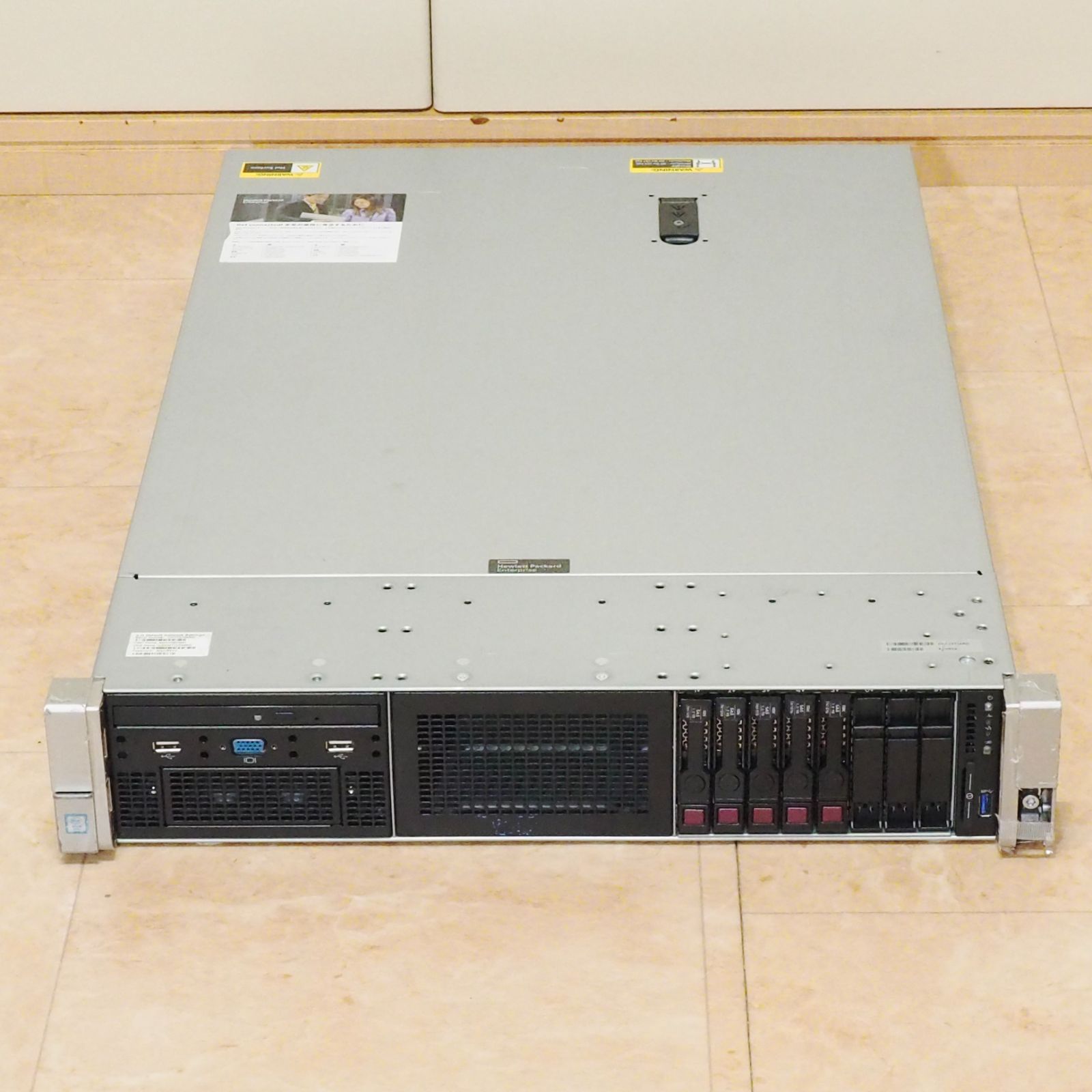 HP ProLiant DL 380 Gen 9 デュアルXeon E 5 2643 V 3 2基搭載 4へのアップも可 管理用LANリモートコンソール起動 済