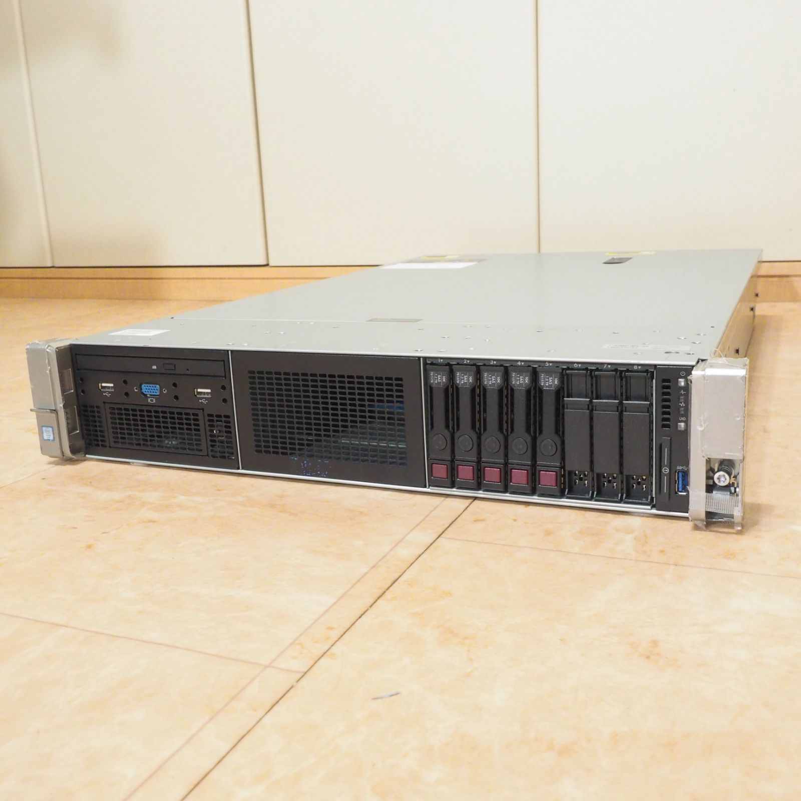 HP ProLiant DL 380 Gen 9 デュアルXeon E 5 2643 V 3 2基搭載 4へのアップも可 管理用LANリモートコンソール起動 済