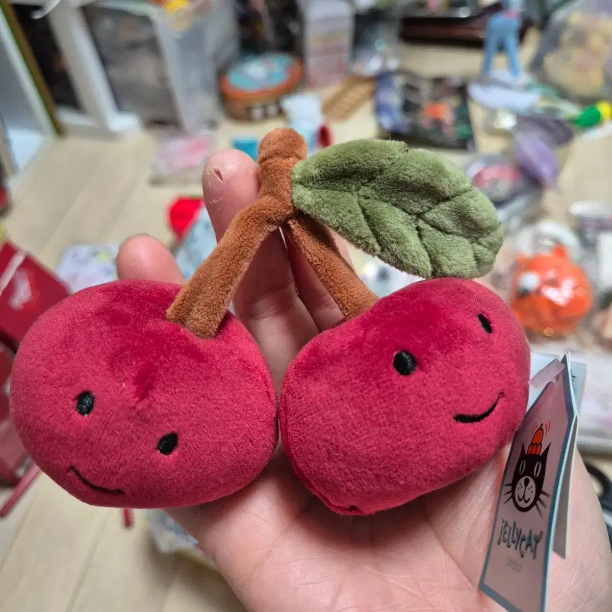 JELLYCAT(ジェリーキャット) 正規品 さくらんぼ ぬいぐるみ