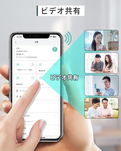 双方向通話 人間検知