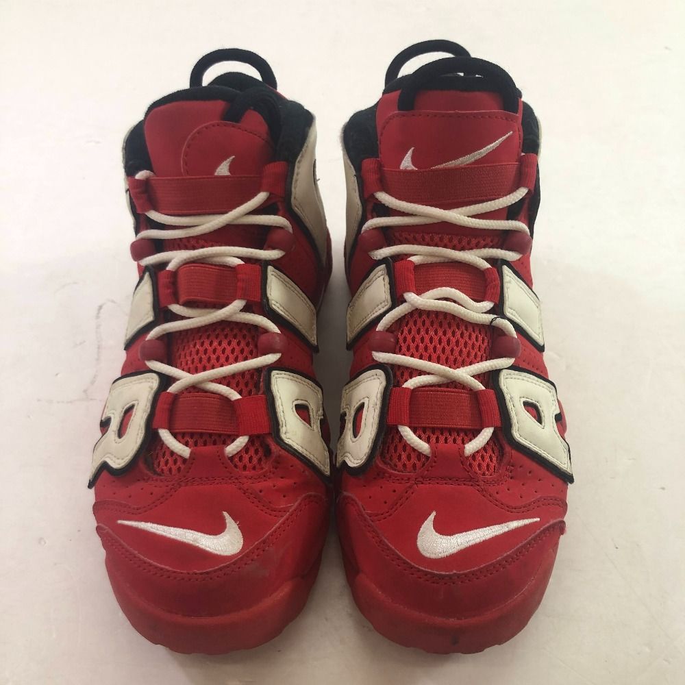 04 w 5506∞ NIKE AIR MORE UPTEMPO ナイキ エア モア アップテンポ シカゴブルズ CD 9402-600 レッド ホワイト ブラック 24 cm モアテン スニーカー