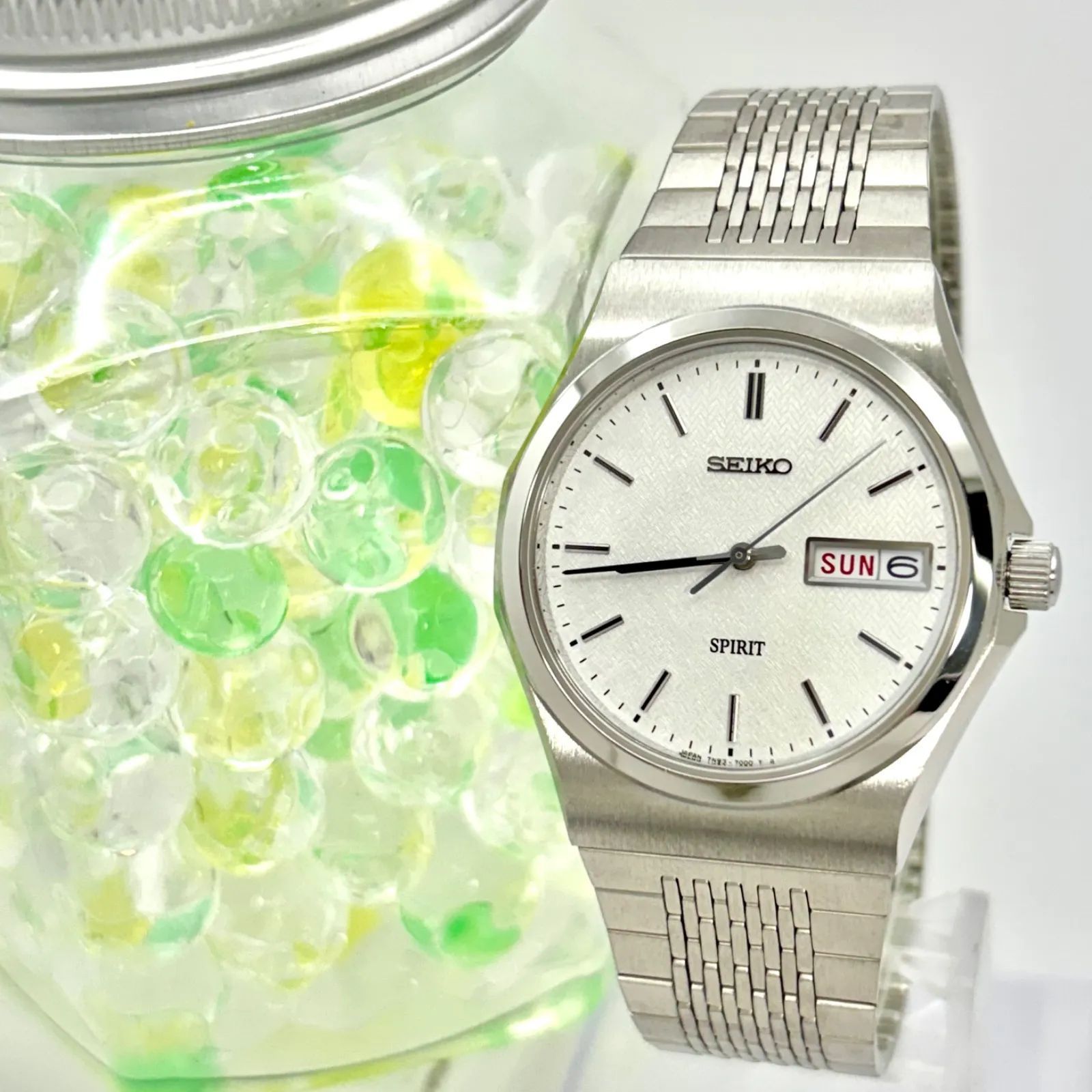 美品/新品電池】SEIKO セイコー SPIRIT スピリット メンズ 腕時計