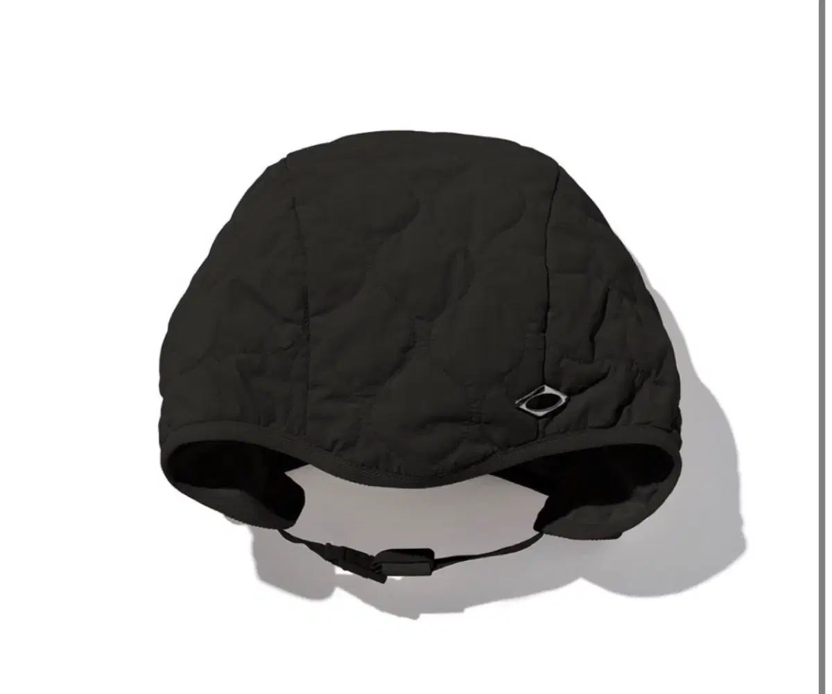 ミスチーフ キルト パファー ハット ブラック