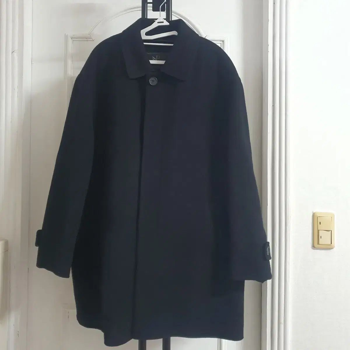 PUFFIN メンズ 冬 ウール90プロ コート ブラック 2 XL 110