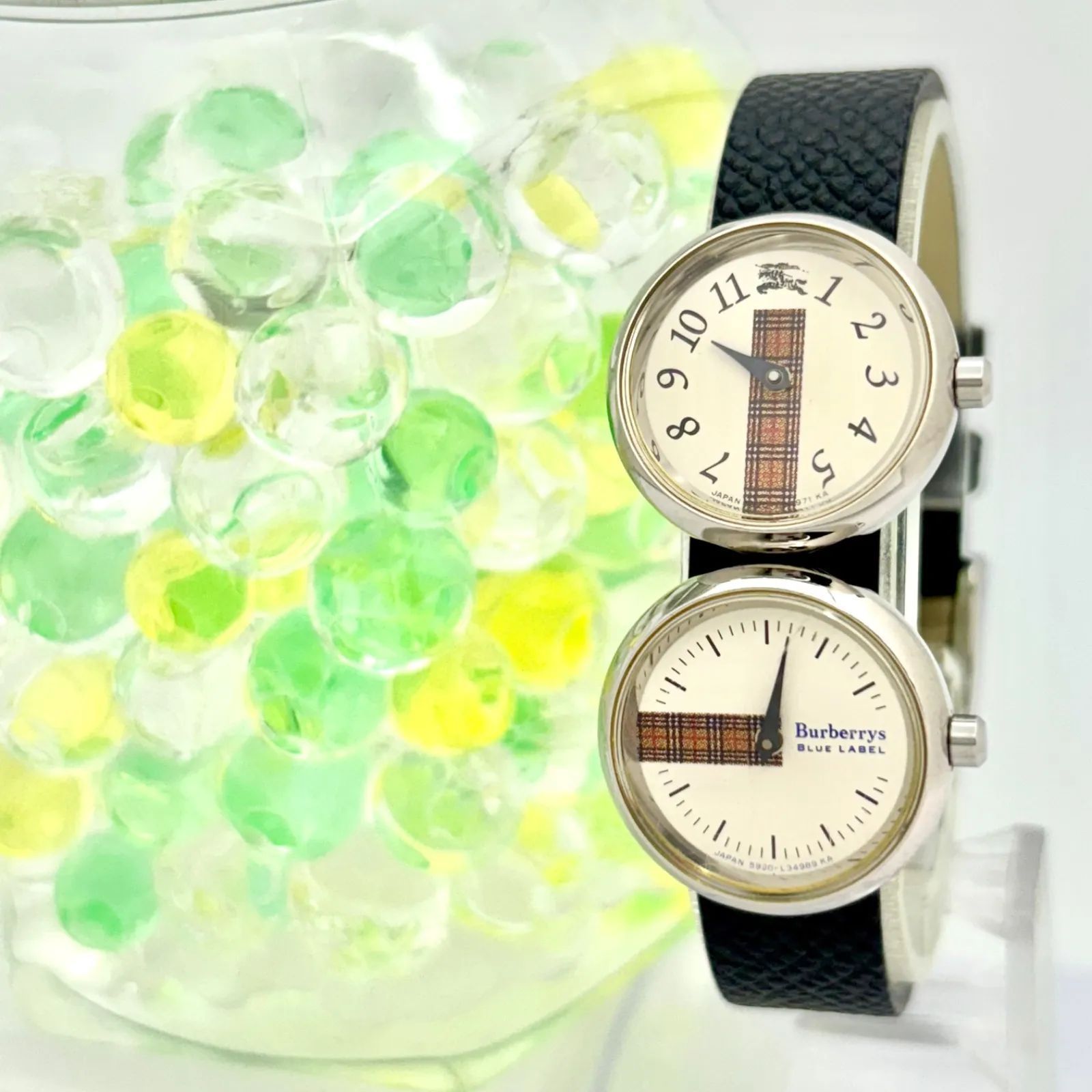 新品電池】Burberrys バーバリー レディース 腕時計 デュアルタイム