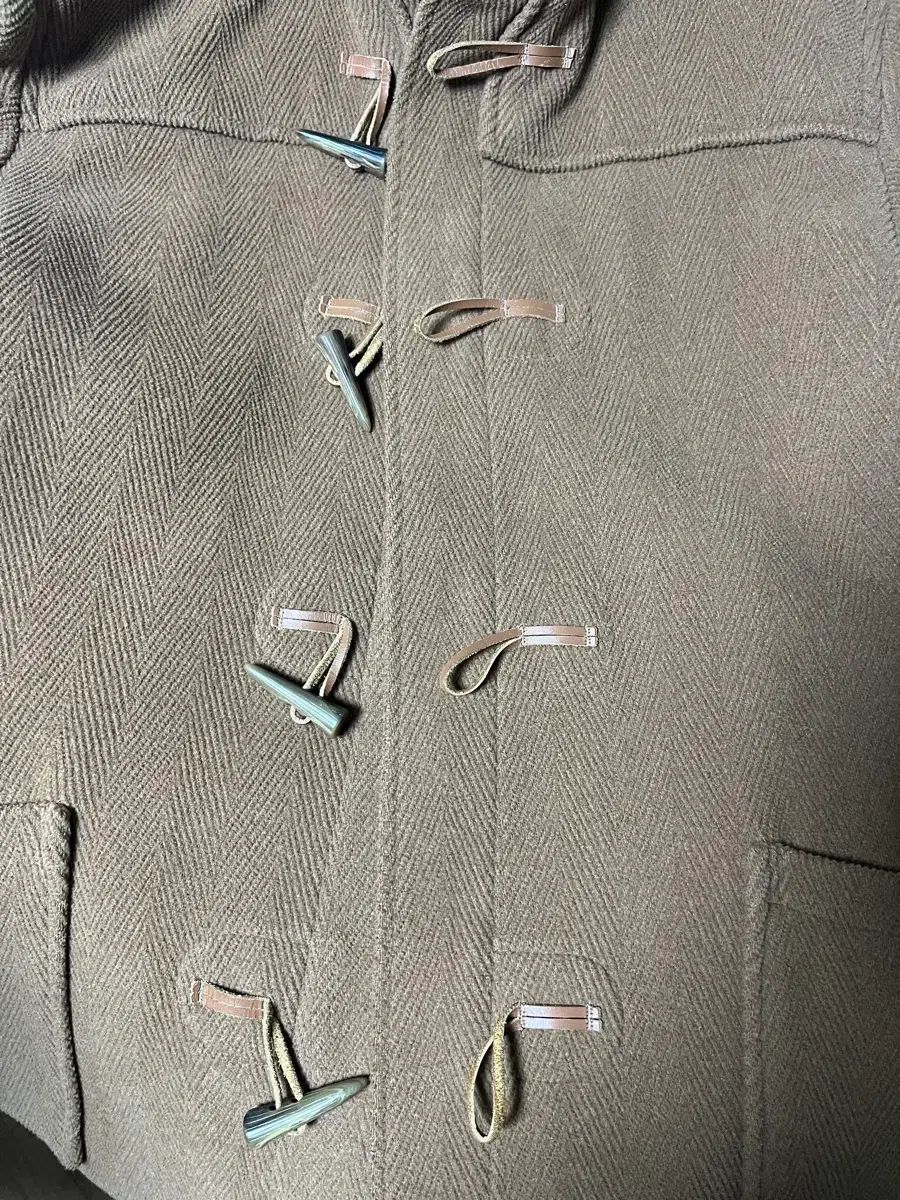 Mcgee 英国製 ヘリンボーン ダッフルコート