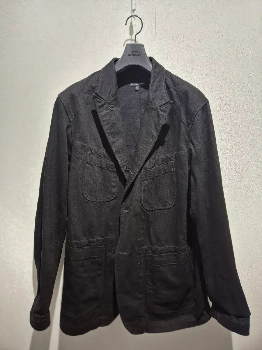 エンジニアードガーメンツ BED J W FORD ベッドフォード ジャケット コットン ブル デニム L 定番アイテム 今季注目