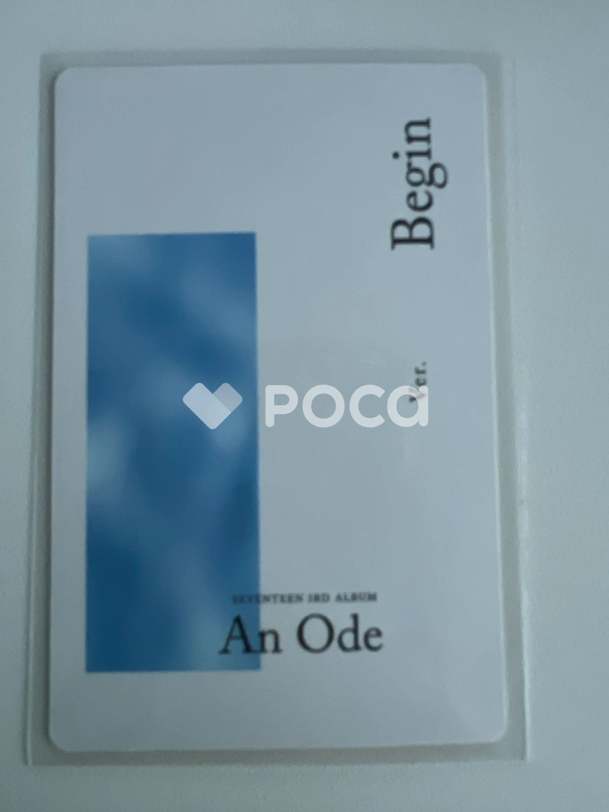 Seventeen セブチ スングァン An Ode Begin ver. - メルカリ