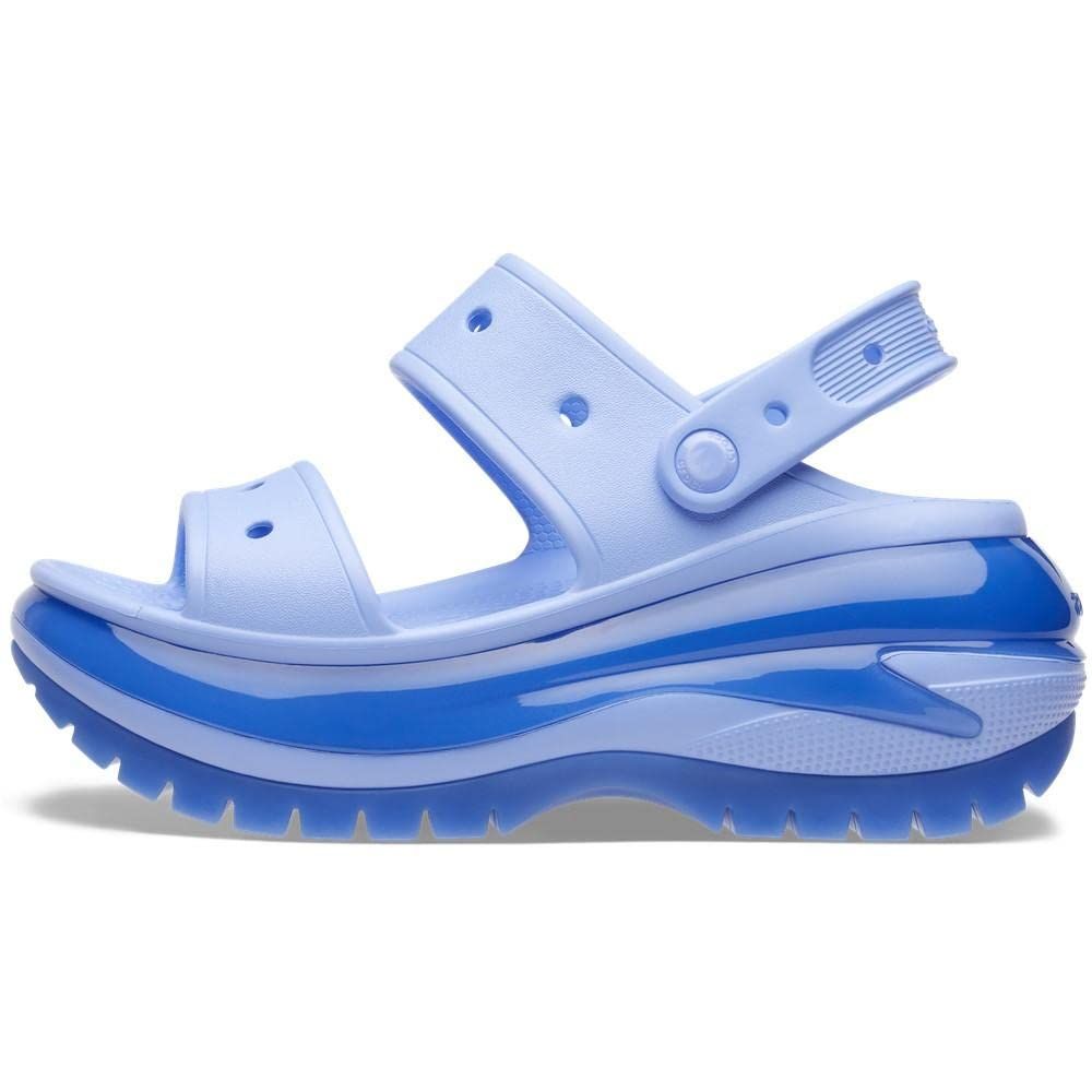 Crocs クロックス 男女兼用 大人用 メガクラッシュサンダル ムーンゼリー 9 Women 7 Men
