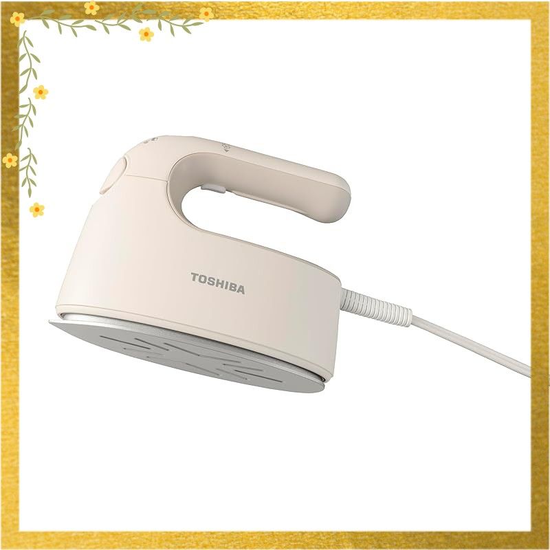東芝 TAS V 7 N ライトベージュ La Coo S コードつき衣類スチーマー 0