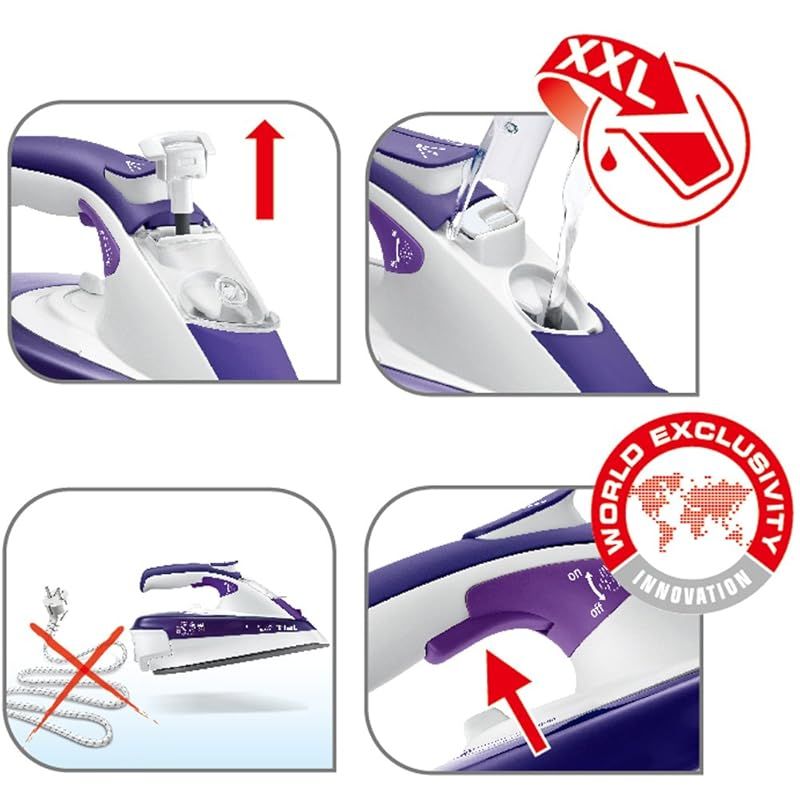 スチームアイロン フリームーブ