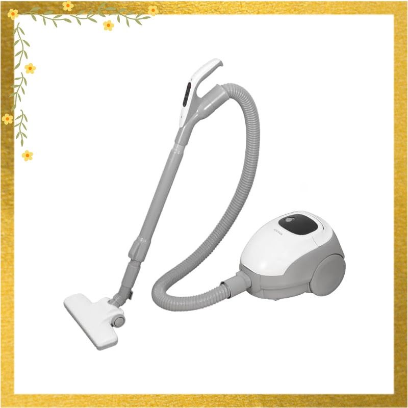 MAXZEN 掃除機 紙パック式 コード式 キャニスター掃除機 クリーナー 2 WAY WH ホワイト マクスゼン 0