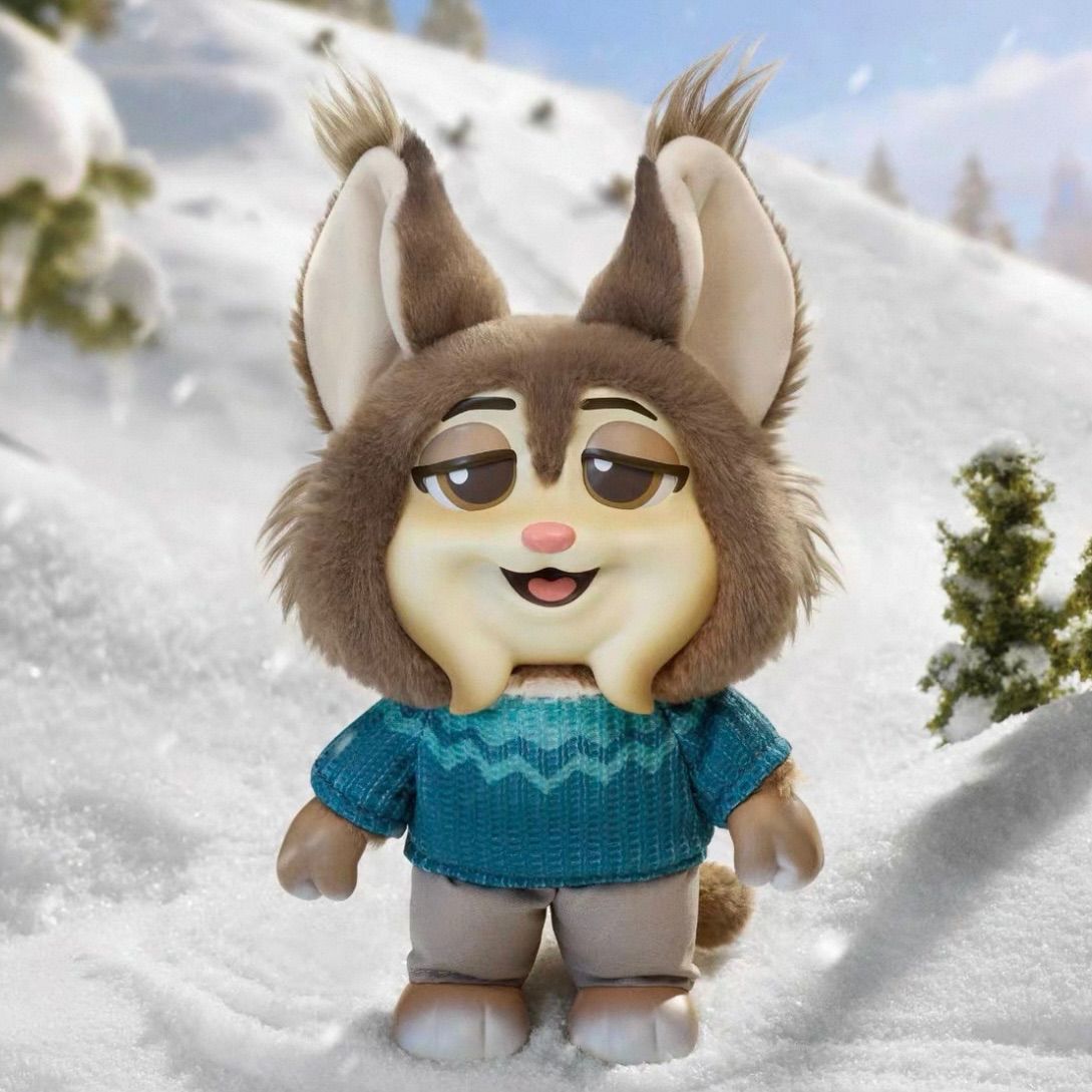 ズートピア2 MINISO パウバート ぬいぐるみ 城市居民シリーズ 新品 パウバート MINISO シークレット ぬいぐるみキーホルダー ディズニー