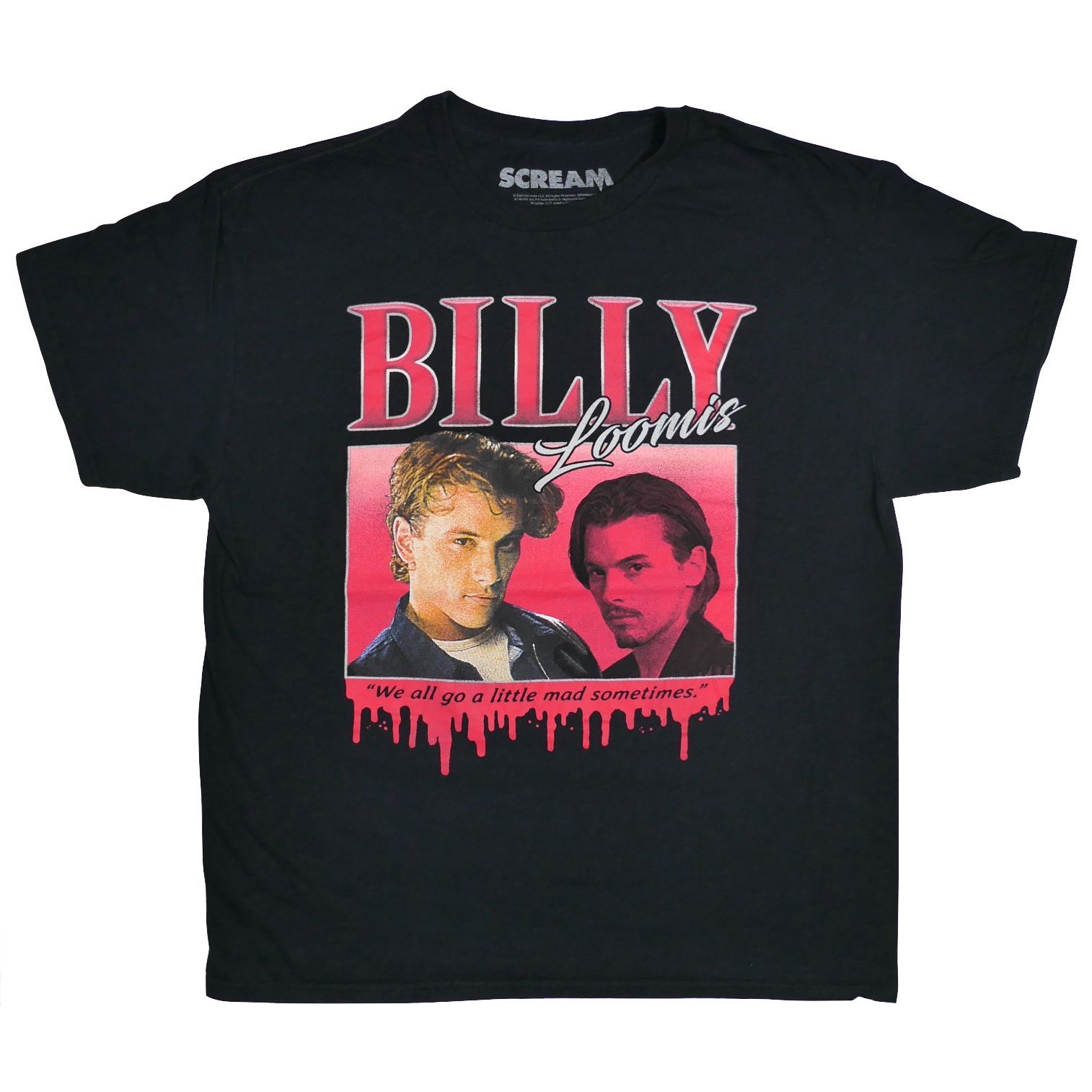 L】映画 SCREAM スクリーム Billy Loomis ビリー・ルーミス Tシャツ 