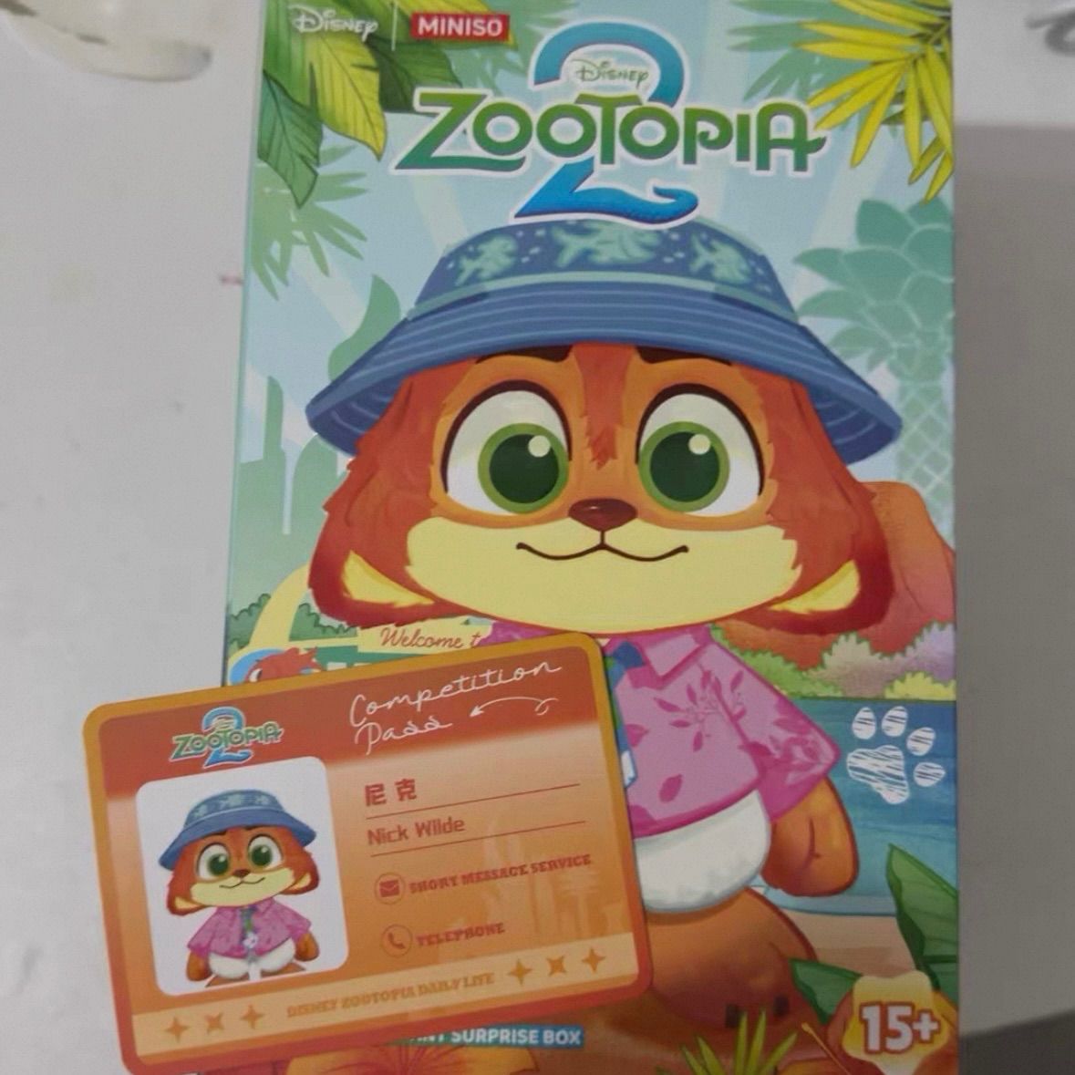 miniso ズートピア　ぬいぐるみキーホルダー　ぬいぐるみ　ニック　ジュディ ズートピア ニック ジュディ MINISO 海外限定 ぬいぐるみ キーホルダー