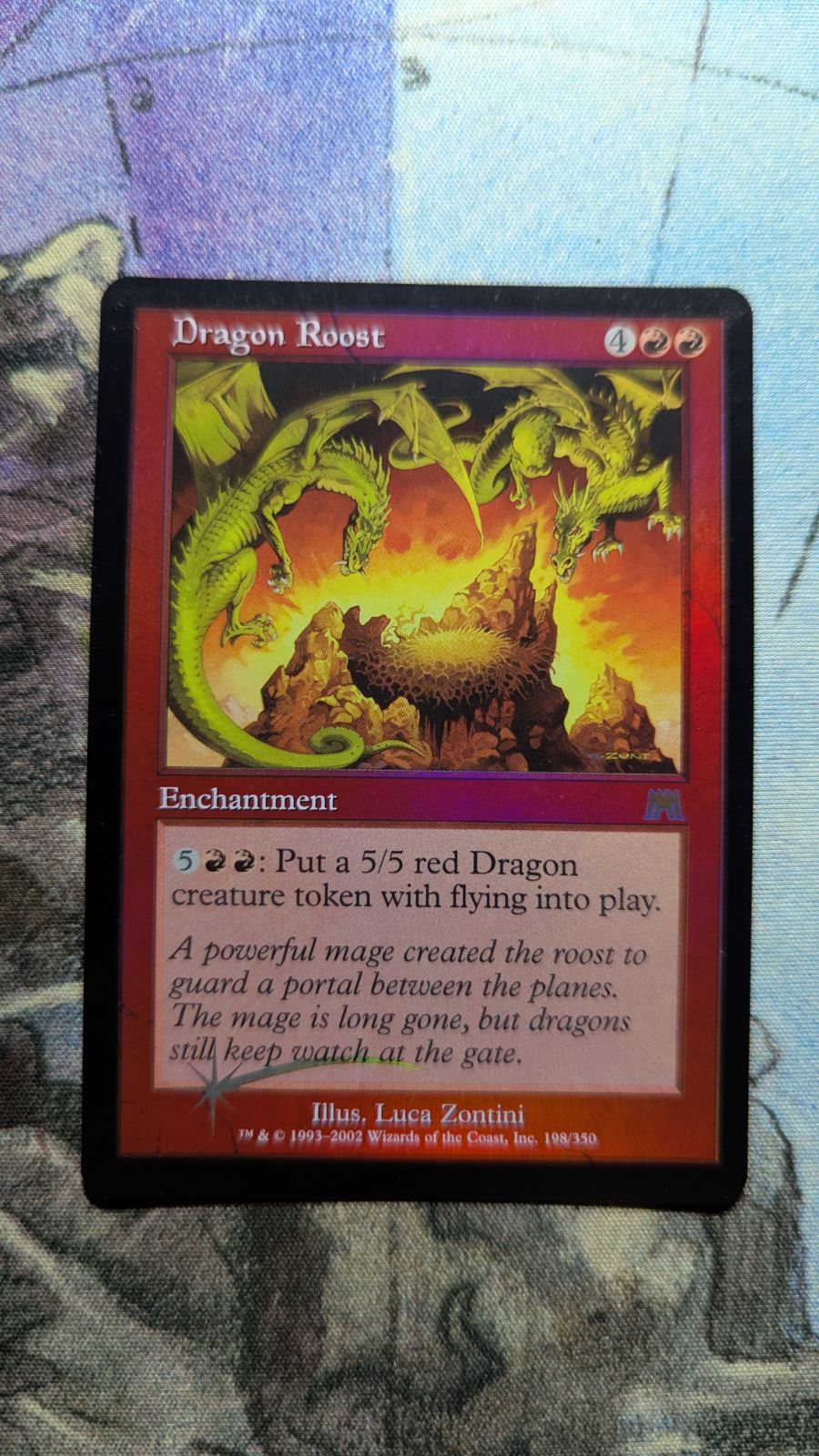 MTG ドラゴンの休息地 旧枠 foil 英語 - メルカリ