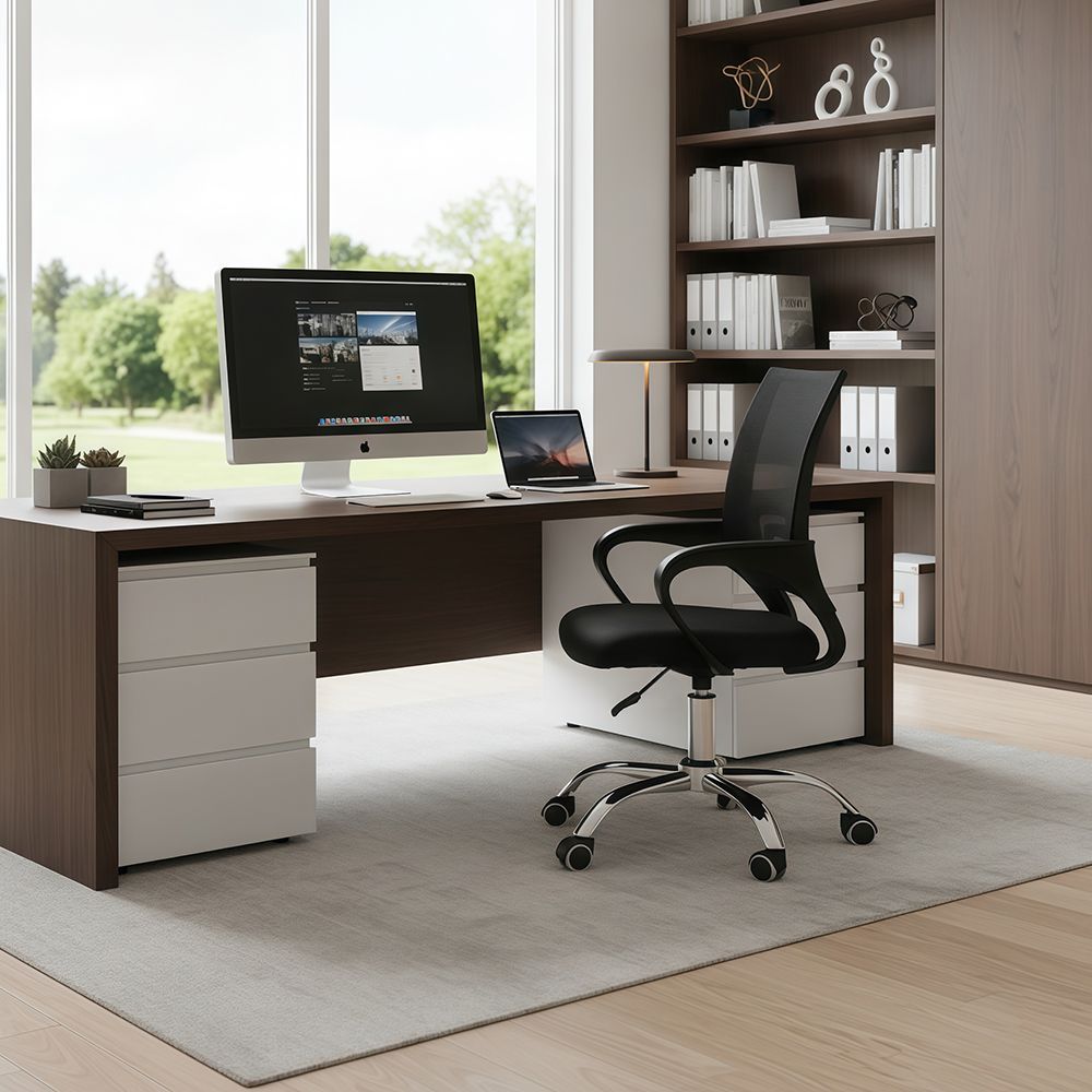 オフィスチェア 椅子  テレワーク用 ヘッドレストなし ゲーミングチェア「クリスマスセール・送料無料」