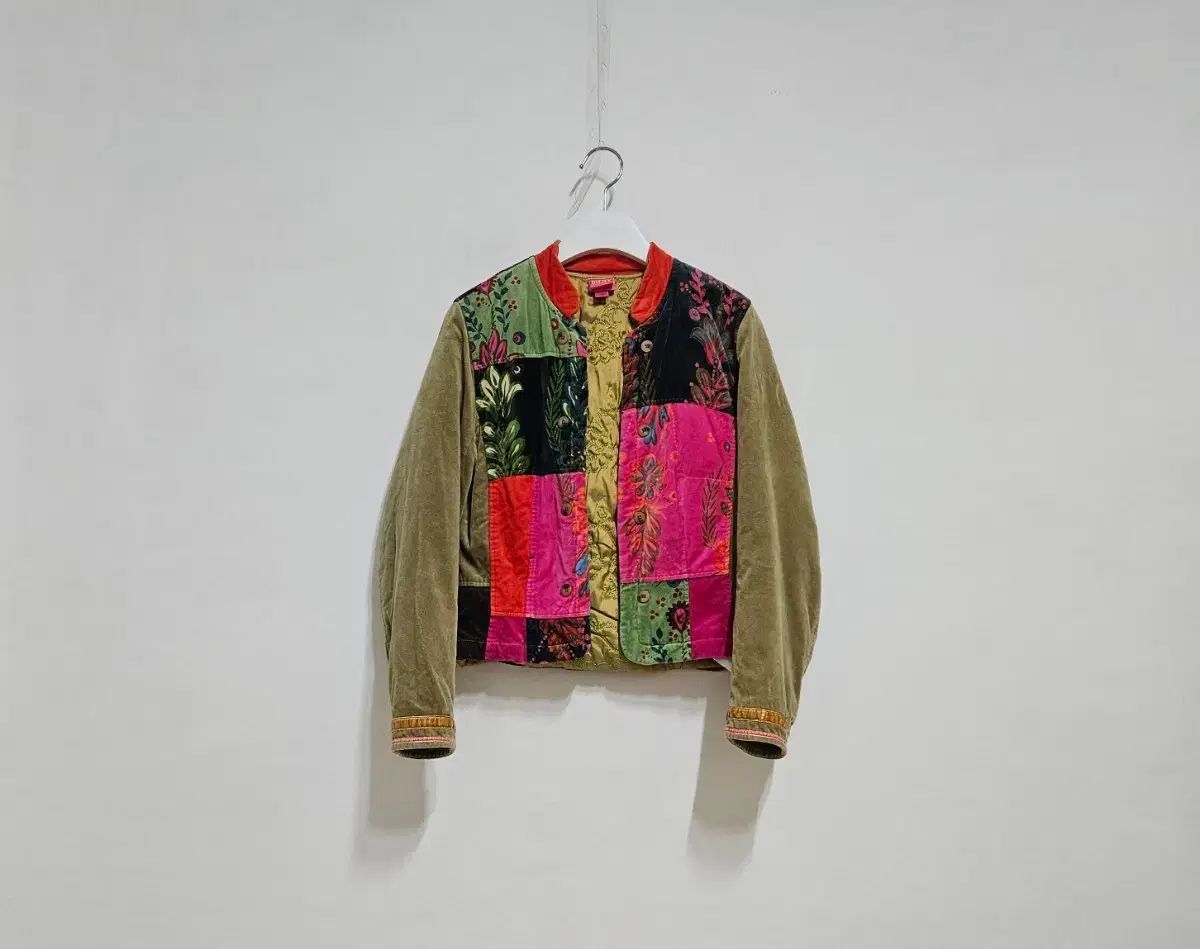 オイルリリー コーデュロイ フラワー ジャケット