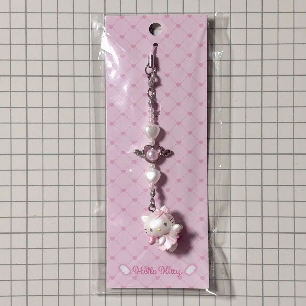 未開封 ハローキティ 夢見るエンジェル キーホルダー ストラップ 1弾