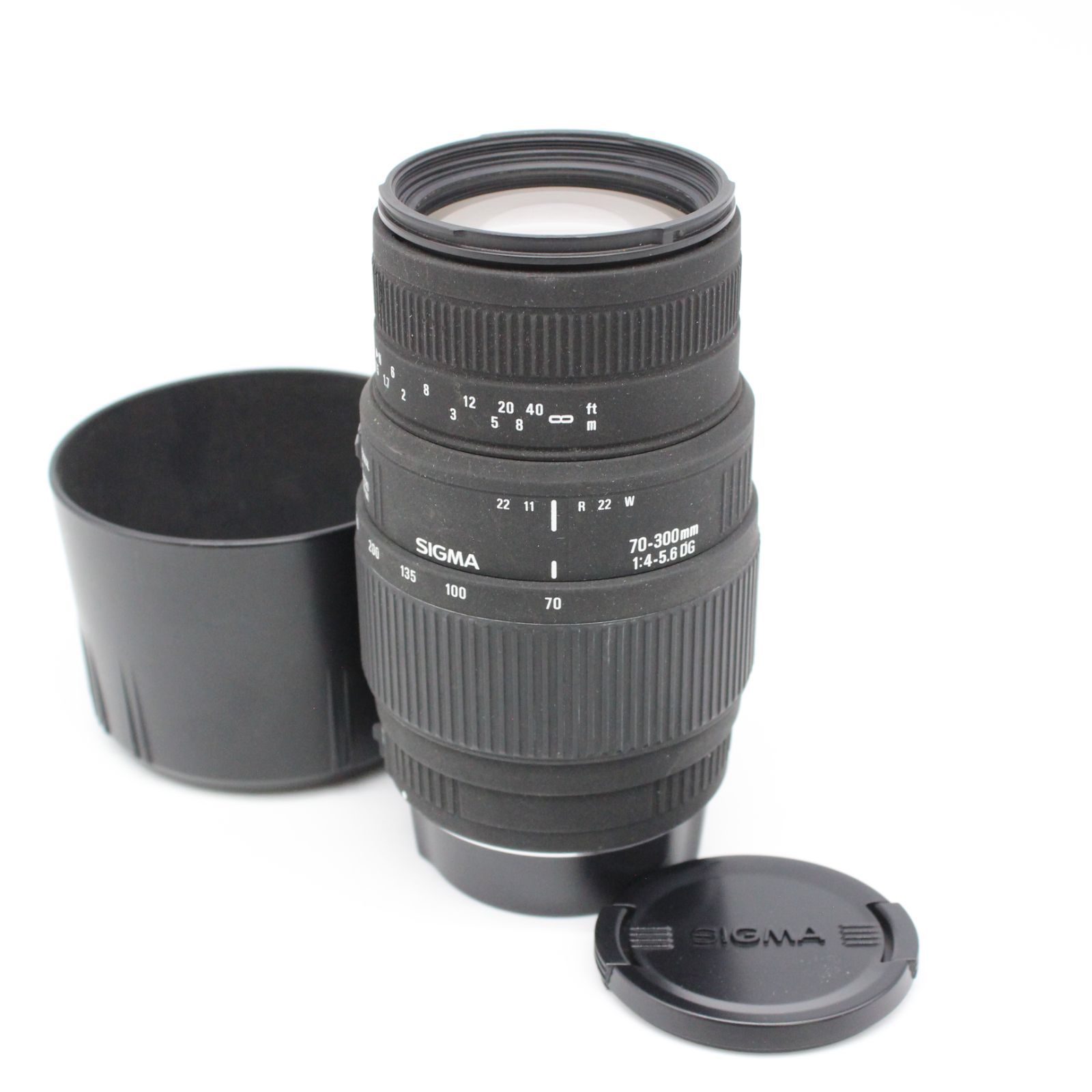 SIGMA シグマ 70 300 mm F 4 5 6 DG MACRO キヤノン用 望遠＆マクロ対応 クリア描写 安心動作の良好レンズ