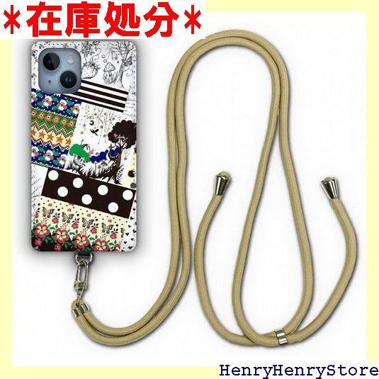 ス ScoLar デザイン iPhone 14 ケース スマホショルダー アイフォン14 スマホケース ショルダーストラップ ショルダーケース スマホストラップ カバー スマホカバー コラージュ２１５ かわいいデザイン 920