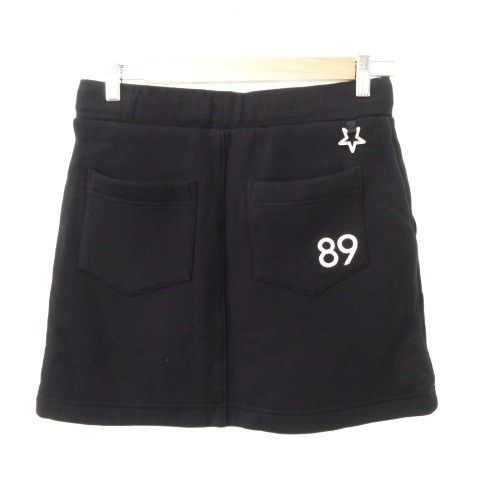 パーリーゲイツ PEARLY GATES 美品 ミニスカート スウェット 裏起毛