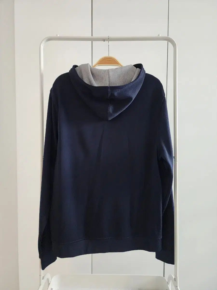 フットジョイ ネイビー フード ジップアップ