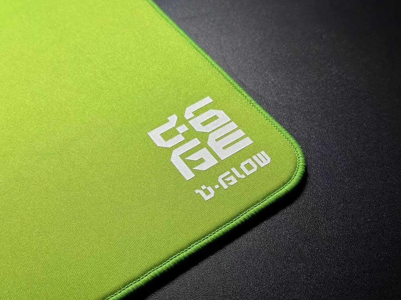  D GLOW 究 JIU ゲーミングマウスパッド 布製 コントロール イラスト アニメ XLサイズ490 420 mm 3 5 mm高密度ポリウレタンベース エッジ加工 フラットパッケージ グリーン その他 文房具 事務用品