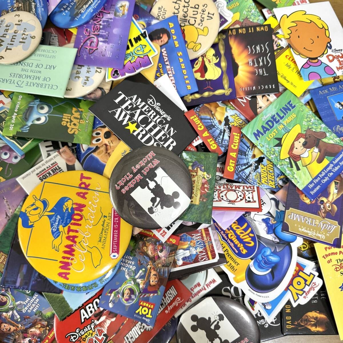 C 94点 ヴィンテージ 缶バッジ 大量 まとめて セット 卸売 コレクタブル 品 キャラクター 企業ロゴ 広告 古着系 ファッション アメカジ 装飾 ストリート ユニセックス 古着 ワンポイント