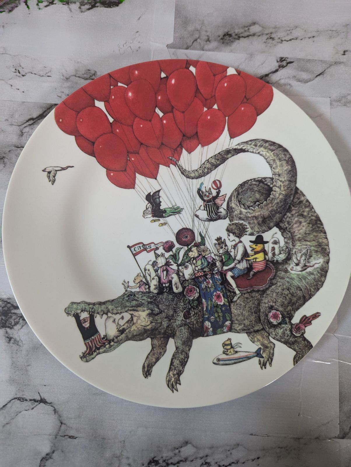 ヒグチユウコ展 お皿 メラミンプレート CIRCUS - メルカリ