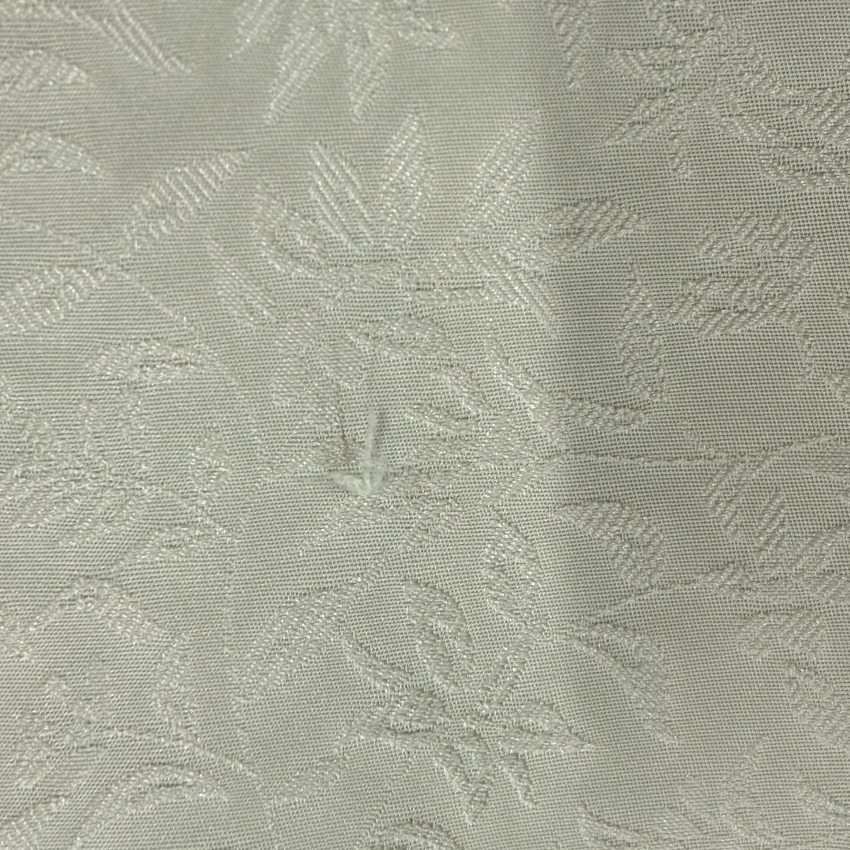  色無地 身丈162 cm 裄丈65 5 M 袷 一乃倉 落款 地紋 薄緑 正絹 色無地 着物